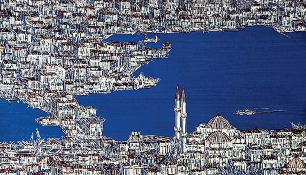 Şehrin İçinden Geçerken Kendime Çarptım